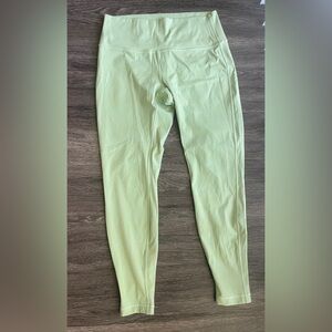 Size 12 Green Lululemon Leggings